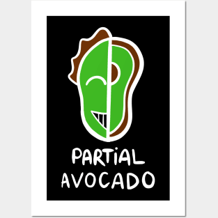 Partial Avocado Posters and Art